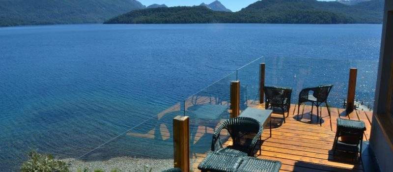 Deck Hotel Correntoso Villa La Angostura Neuquen
