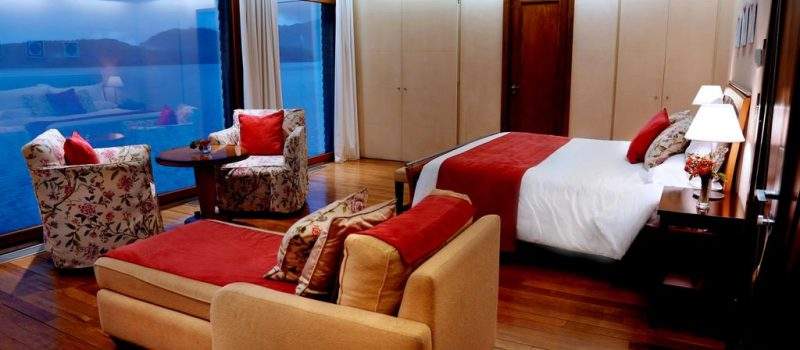 Dormitorio Vista Lago Hotel El Faro Villa La Angostura Neuquen