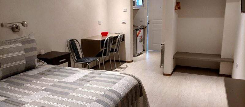 Cama De La Plaza Villa Langostura Argentina Aparthotel 2 Angostura Neuquen