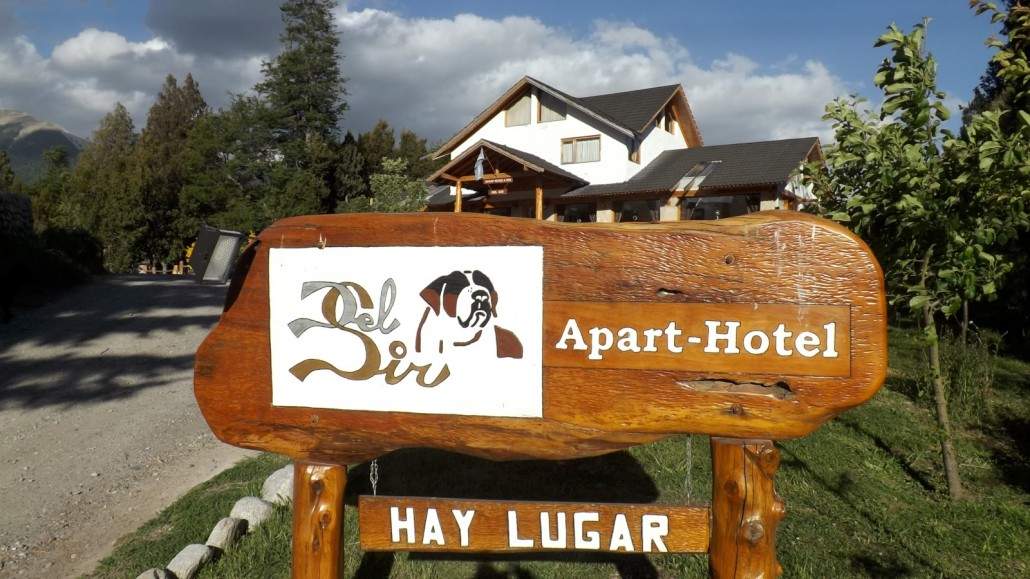 Cartel Delsir Villa Langostura Argentina Aparthotel 2 Del Sir La Angostura Neuquen