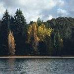 Lago calmachicho villa langostura argentina angostura