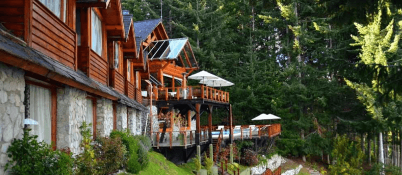 Captura De Pantalla Hotel Dos Bahias Lake Resort Villa La Angostura Neuquen